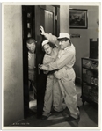 8" x 10" Glossy Photo From the 1935 Three Stooges Film "Pardon My Scotch" -- Very Good Condition